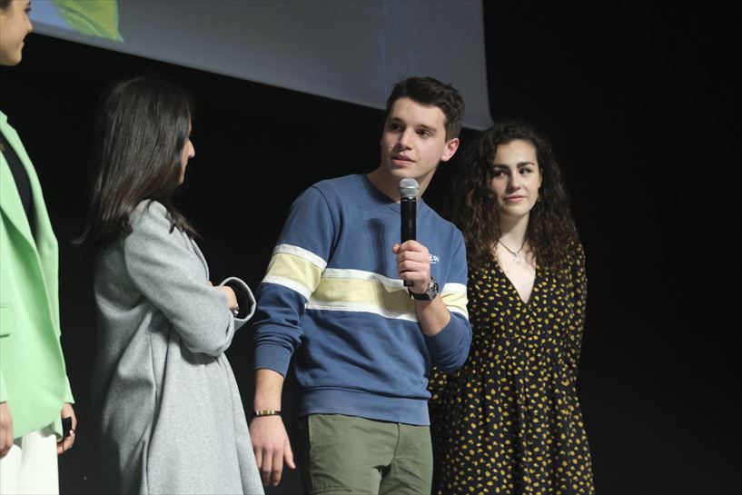 Preestreno de ''Irabazi arte'' en Vitoria-Gasteiz. (EITB Media)