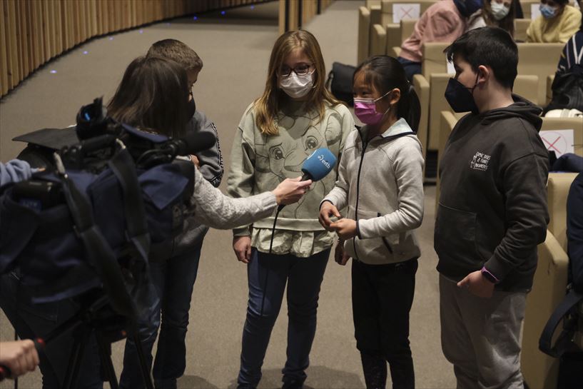 Preestreno de ''Irabazi arte'' en Vitoria-Gasteiz. (EITB Media)