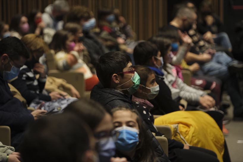 Preestreno de ''Irabazi arte'' en Vitoria-Gasteiz. (EITB Media)