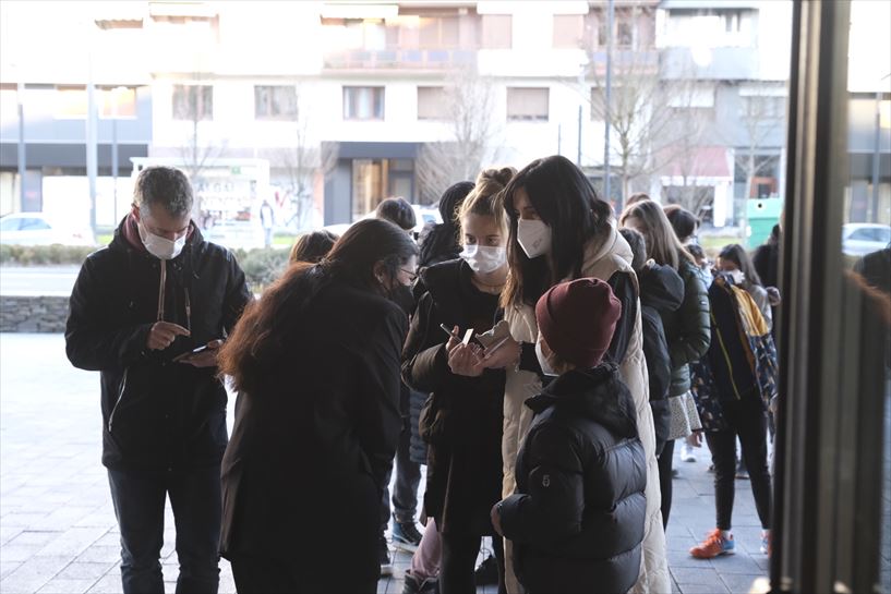 Preestreno de ''Irabazi arte'' en Vitoria-Gasteiz. (EITB Media)