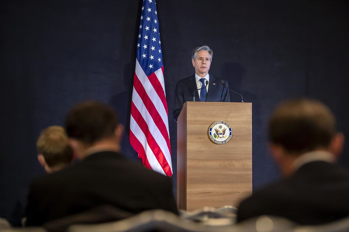 Antony Blinken, secretario de Estado de Estados Unidos. Foto de archivo: EFE