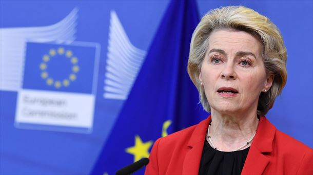 Ursula von der Leyen Europako Batzordeko presidentea. Artxiboko argazkia: EFE