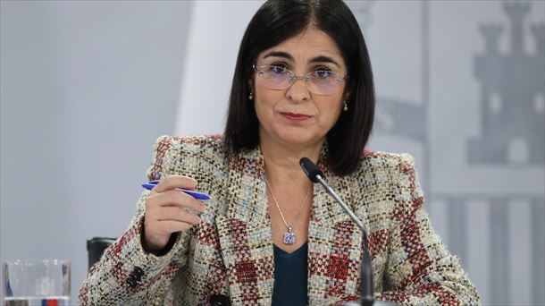 La ministra española de Sanidad, Carolina Darias