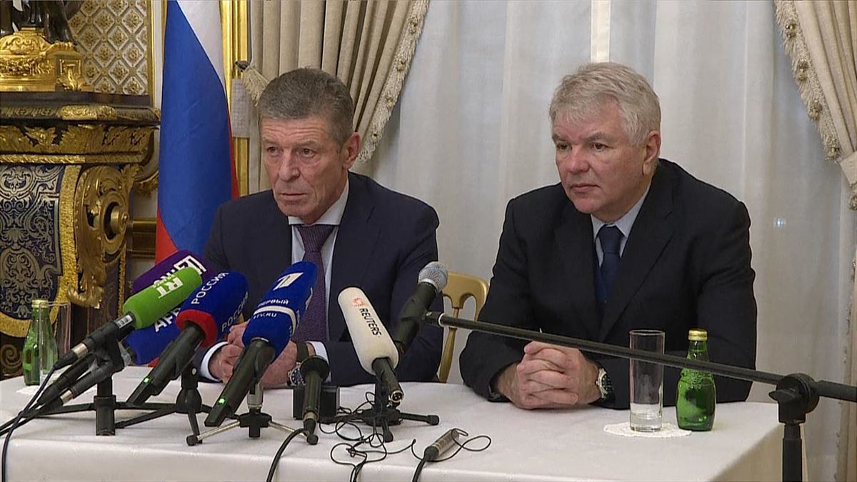 Dmitri Kozak Errusiako Gobernuaren ordezkaria Ukrainako gaietarako.