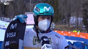 Lucas Eguibar: ''He visto que no estoy tan fuerte en la salida''