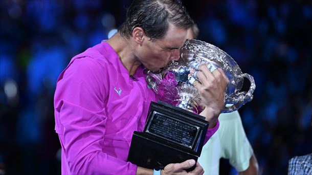 Rafa Nadal, campeón del Abierto de Australia 2022