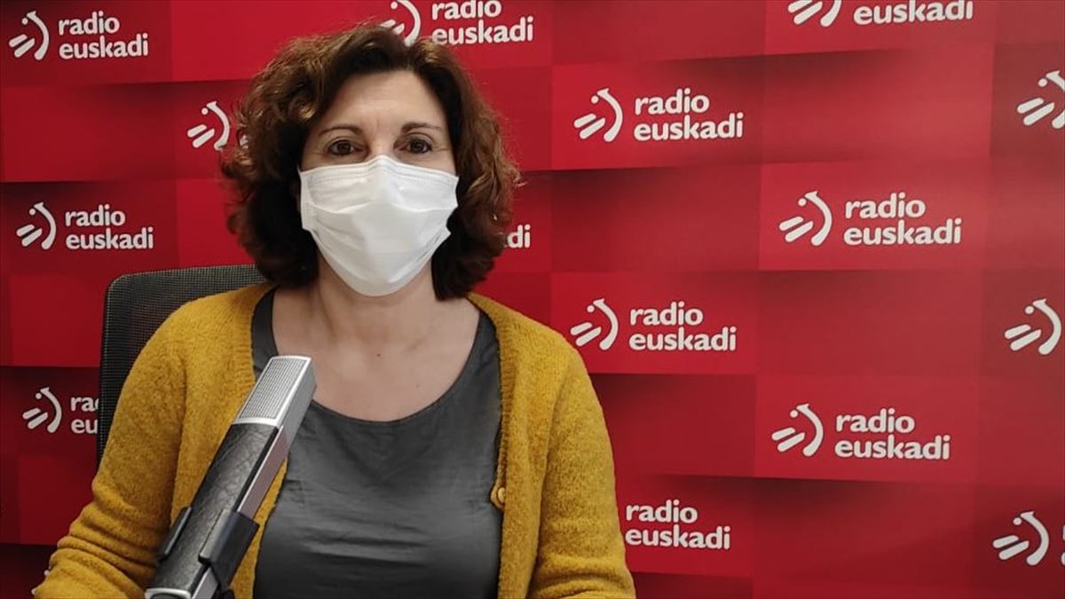 Pilar Garrido, entrevistada en 'Boulevard' de Radio Euskadi.
