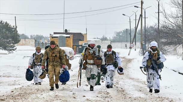 Militares en Ucrania