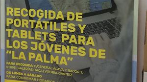 Portátiles y tablets gasteiztarras para estudiantes de La Palma