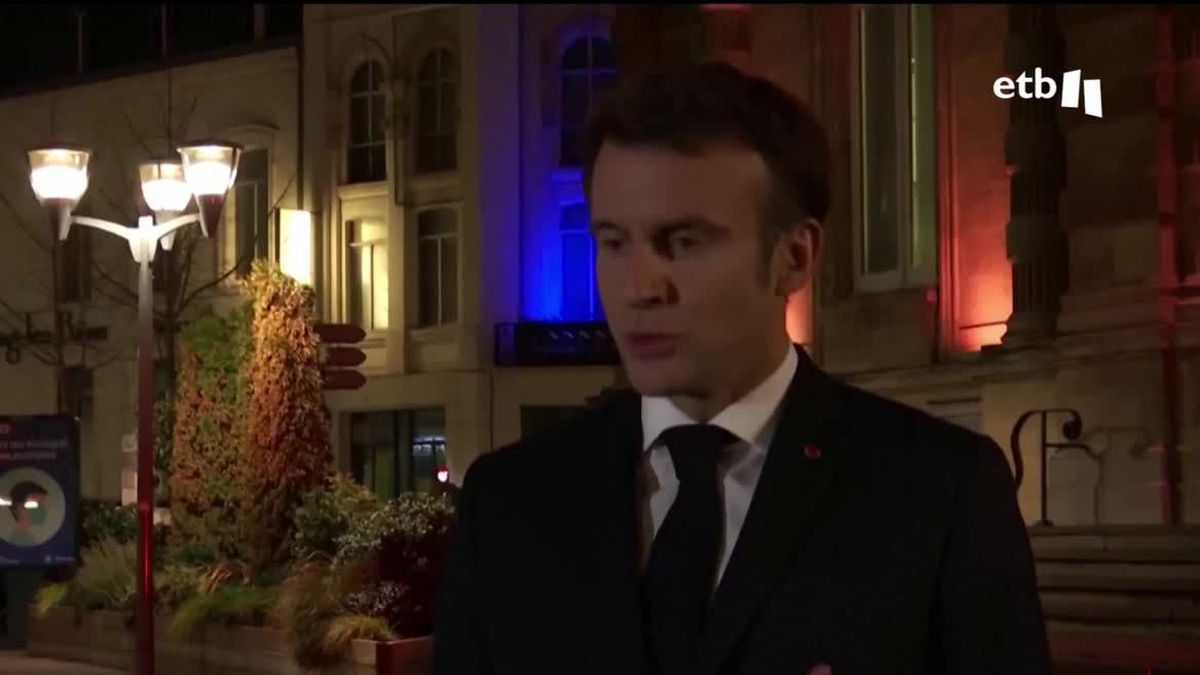 Emmanuel Macron. Imagen: EITB Media