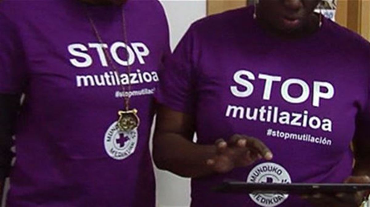 Campaña contra la mutilación genital de las mujeres. Foto: EiTB