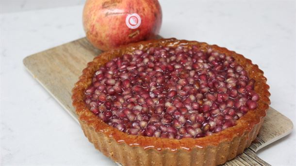 Tarta de granada de Xabier Gutiérrez.