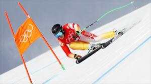 Adur Etxezarreta logra un histórico 17º puesto en la prueba reina del esquí alpino