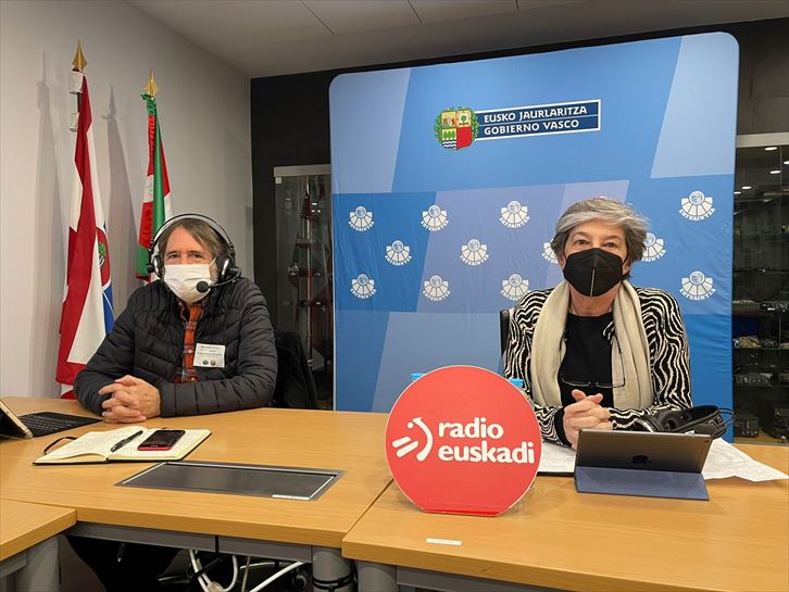 Aitor Guenaga eta Laura Mintegi
