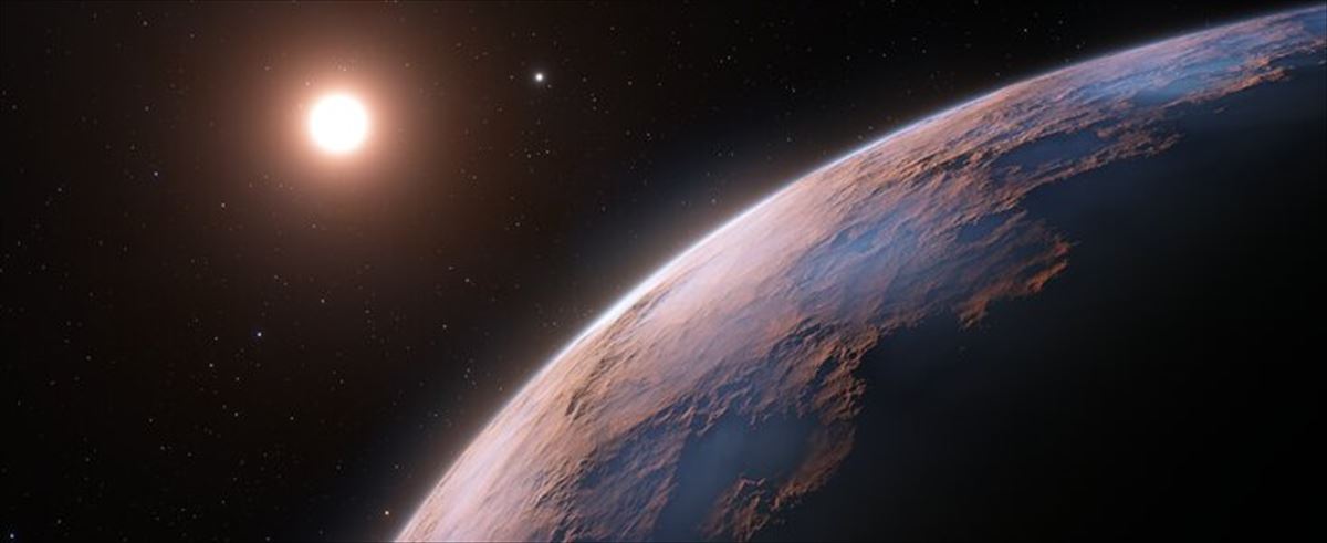 Se trata de uno de los exoplanetas más ligeros. Foto: Observatorio Europeo Astral (ESO)