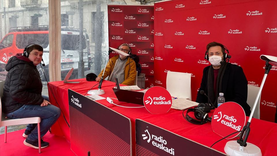 Igor Agirre, Kike Cea y Xabier García Ramsden