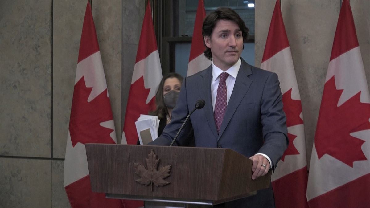 Justin Trudeau. Imagen obtenida de un vídeo de Agencias.