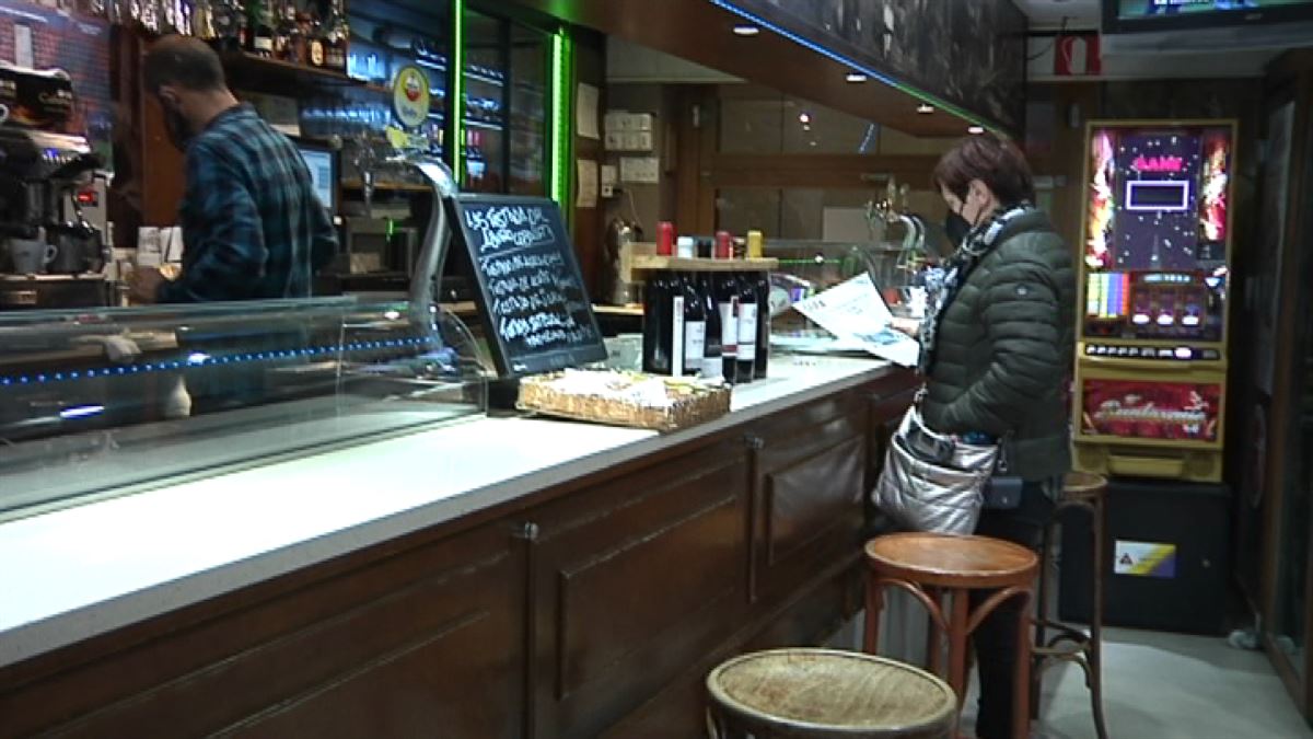 Bar de Pamplona. Imagen obtenida de un vídeo de EITB Media.