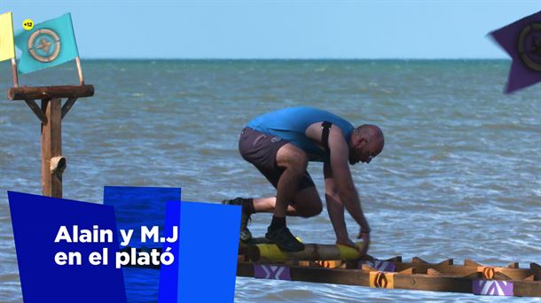 Alain en el duelo en el que ha sido eliminado