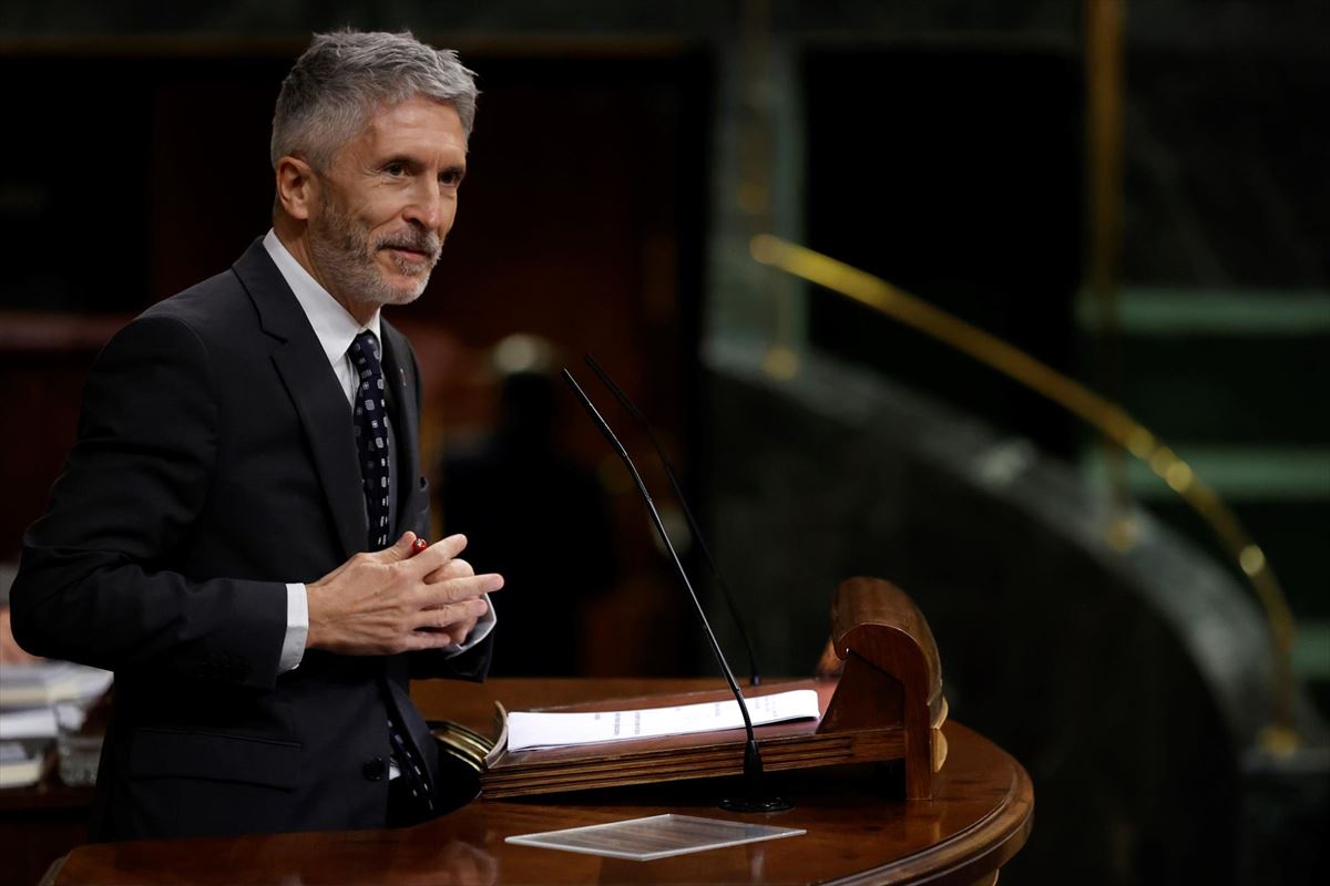 El ministro del Interior, Fernando Grande-Marlaska. Foto: EFE