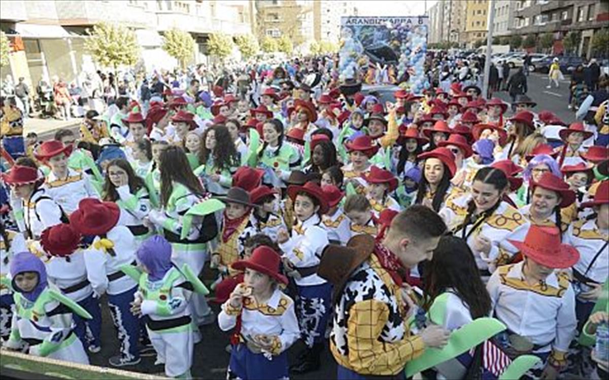 Carnavales en la capital alavesa. Foto de archivo: Ayuntamiento de Vitoria-Gasteiz
