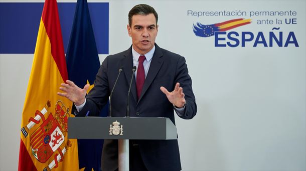 Pedro Sanchez Espainiako gobernuburua. Argazkia: EFE