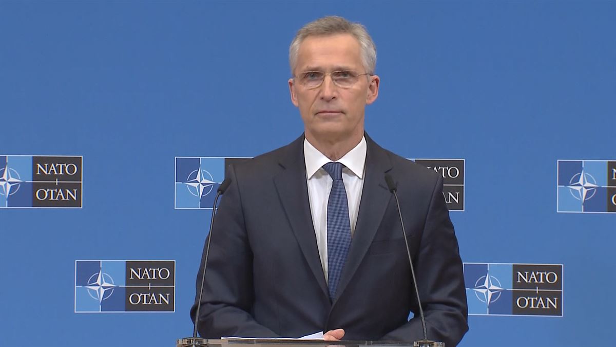 Jens Stoltenberg. Imagen obtenida de un vídeo de Agencias.