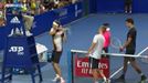 Alexander Zverev golpea con su raqueta la silla del juez en el Torneo de Acapulco