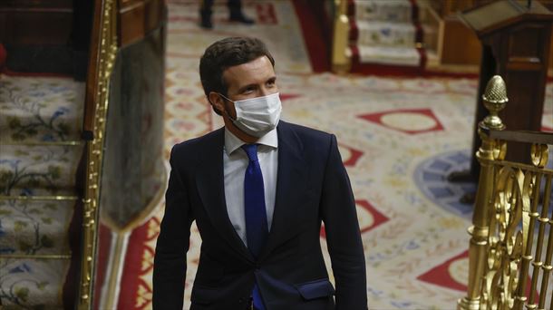 El presidente del PP Pablo Casado. Foto: EFE