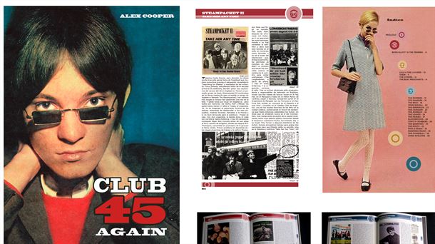 Monográfico sobre el libro "Club 45 again", publicado por Alex Cooper en la editorial Chelsea