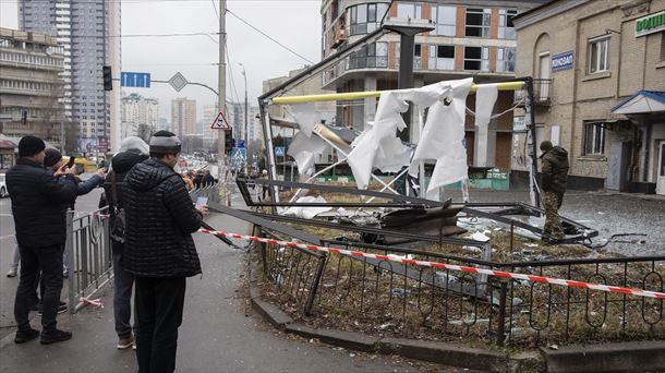 Operación militar rusa en Kiev. 