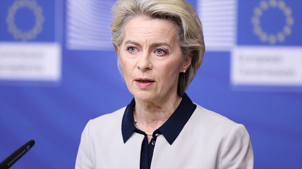 Ursula von der Leyen Europako Batzordeko presidentea. Argazkia: Efe