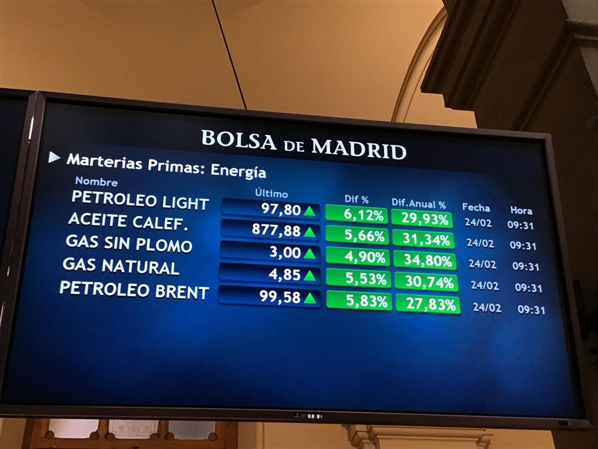 La bolsa de Madrid. Foto: EFE