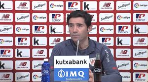 Marcelino: ''El Barça está en un buen momento, y nosotros también''