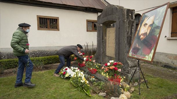 Homenaje a Mikel Zabalza en Orbaizeta