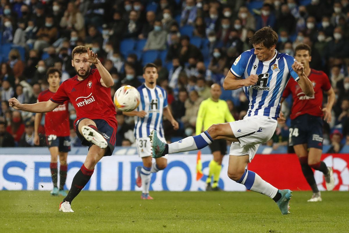 Partidos de osasuna contra real sociedad