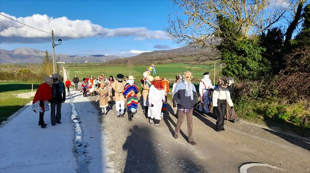 Carnaval rural del concejo de Okariz (Donemiliaga-San Millán)