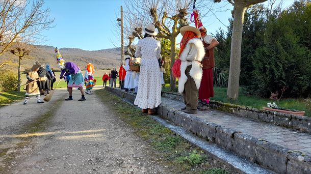 Carnaval rural del concejo de Okariz (Donemiliaga-San Millán)