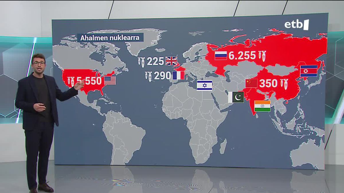 Arma nuklearrak. Irudia: EITB Media