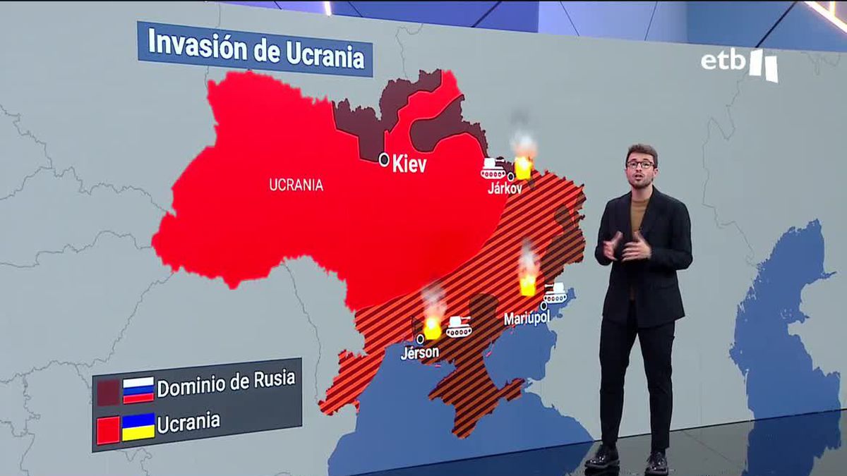 Rusia intensifica la ofensiva en Járkov y en el sudeste de Ucrania