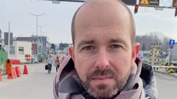 Iñaki Guridi, Poloniaren eta Ukrainaren arteko mugan