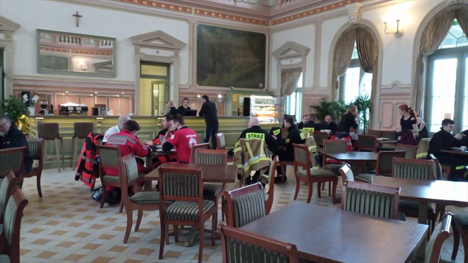 Estación de Rzeszów en Polonia