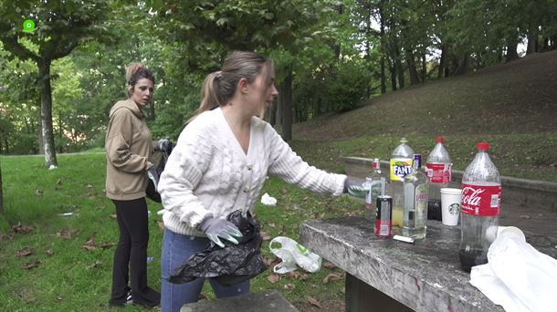 Imagen del programa "Abiapuntua" sobre medioambiente