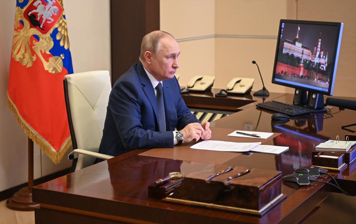 El presidente de Rusia, Vladimir Putin. Foto: EFE