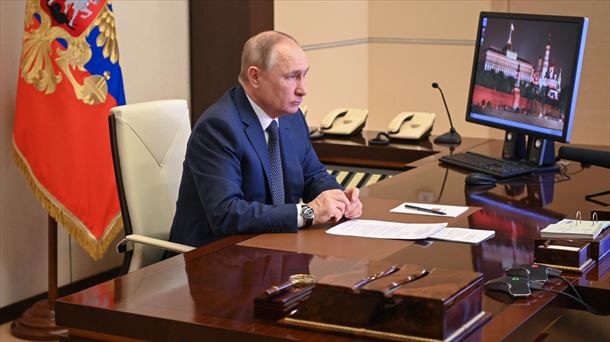 Vladimir Putin Errusiako presidentea. Argazkia: EFE