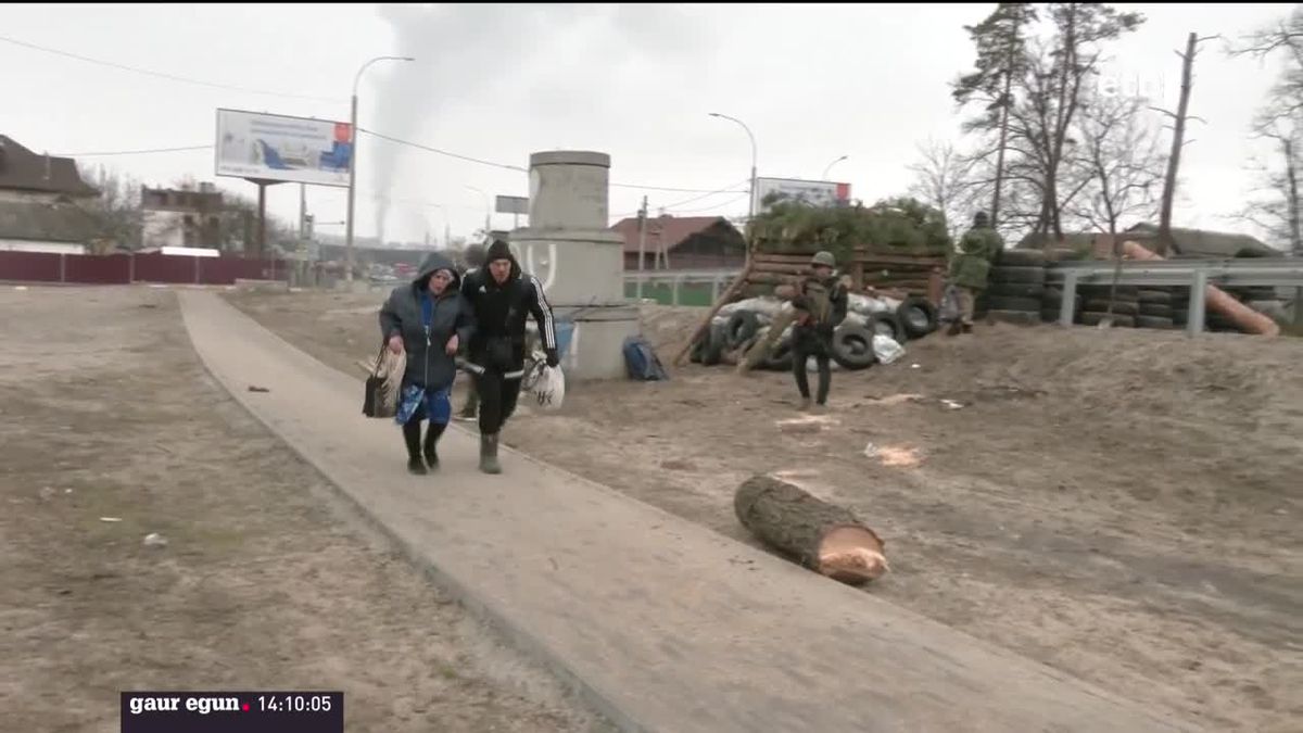 Destrozos en Ucrania. Foto: Efe
