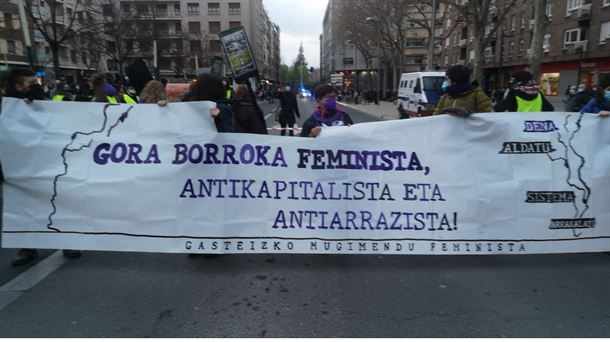 El Movimiento Feminista de Gasteiz anima a salir a la calle para defender los derechos de las mujeres