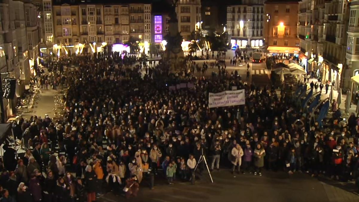 Manifestación del 8M en Vitoria-Gasteiz 