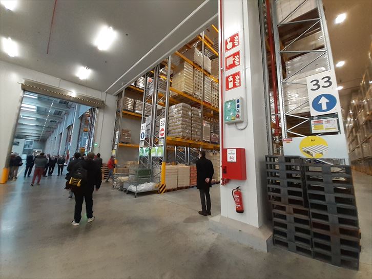 Centro logístico de Lidl en Nanclares de La Oca. Foto: EITB Media