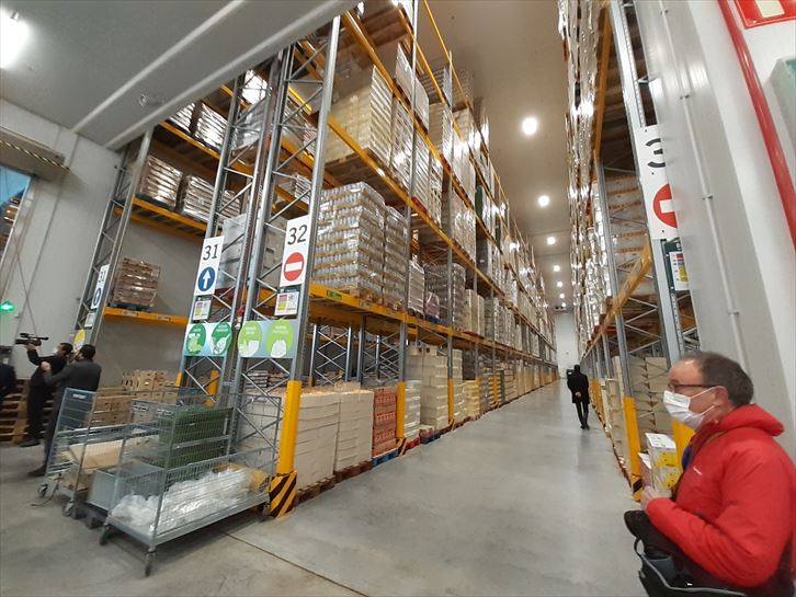 Centro logístico de Lidl en Nanclares de La Oca. Foto: EITB Media